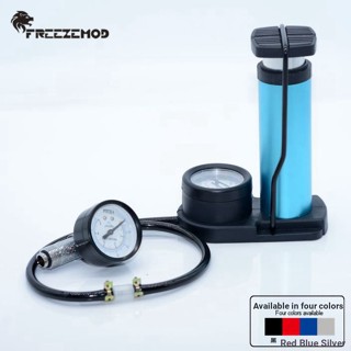 Freezemod ระบบระบายความร้อนด้วยน้ําคอมพิวเตอร์ แรงดันอากาศ การรั่วไหลของน้ํา หม้อน้ําระบายความร้อน ถังเก็บน้ํา บล็อกบารอมิเตอร์คู่ Qycl-2p