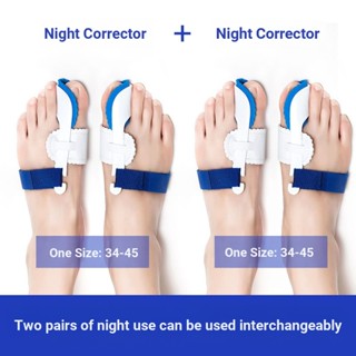 Hallux Valgus Corrector Toe Valgus Thumb Valgus Valgus วาลกัส กระดูกเท้า ขนาดใหญ่ สวมนิ้วเท้าได้