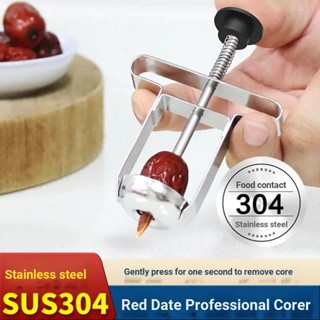 [Core Device Handy Tool] อุปกรณ์แกนวันที่ สเตนเลส 304 สีแดง สําหรับพุทราจีน