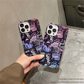 [ฟิล์มกันรอยหน้าจอ ลายการ์ตูนบูม รวมทุกอย่าง] เคสโทรศัพท์มือถือ สําหรับ iPhone14 13 12 11 pro max xs xr