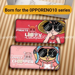 เคสโทรศัพท์มือถือ ลายการ์ตูนลูฟี่ One Piece สําหรับ Oppo Reno10 Pro+ reno10Pro+