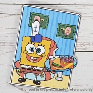 [หนังสือแฮนด์เมด 3d สามมิติ] {ตุ๊กตากระดาษ} SpongeBob SquarePants Dress Up Quiet Book หนังสือแฮนด์เมด diy ของเล่นสําหรับเด็ก