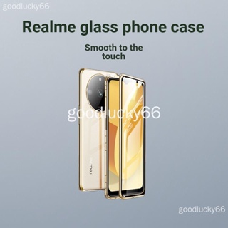 เคสป้องกันโทรศัพท์มือถือหนัง แบบแม่เหล็ก กันกระแทก สําหรับ Realme 11 Pro+ 11Pro