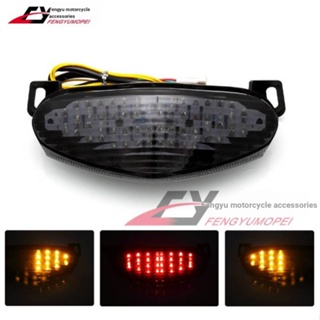 ไฟเบรกท้าย LED สําหรับ Kawasaki ER6N ER-6R ER6F ER-6F 09-11