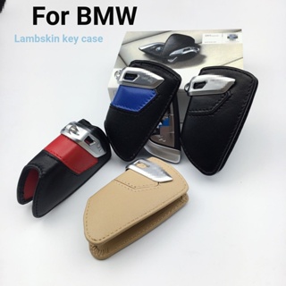 เคสกุญแจรีโมทรถยนต์ สําหรับ Bmw รุ่น E84 F15 F16 F01F26.เคสกุญแจรีโมทรถยนต์ หนังแท้ สําหรับ F80 3 Series 5