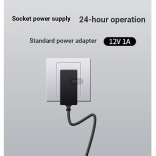 Tuoshi tuoshi อะแดปเตอร์พาวเวอร์ซัพพลาย 12V-1A POE 24V-1A เราเตอร์ 12V-1.5A 100-240V