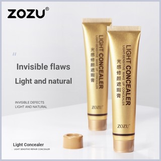 Zozu Golden Tube คอนซีลเลอร์ เพิ่มความชุ่มชื้น โทนสีผิว ธรรมชาติ นู้ด แต่งหน้า ไพรเมอร์ บีบีครีม บีบีครีม ลิควิด รองพื้น