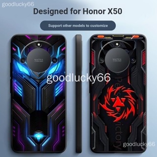 เคสโทรศัพท์มือถือแบบนิ่ม กันกระแทก ลาย Mecha ALI-AN00 สําหรับ Honor x50 Honor x50i Honor 90 Honor x50 Honor x50i 5g