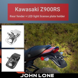 บังโคลนไฟท้าย LED ABS สําหรับ Kawasaki Z900RS 18-21