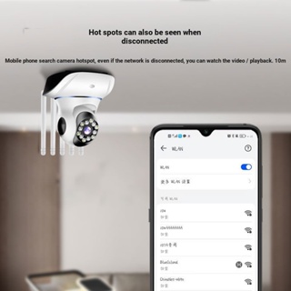 กล้องเฝ้าระวัง 6/20wifi โทรศัพท์มือถือ ความละเอียดสูง มองเห็นกลางคืน หมุนได้ พาโนรามา สําหรับใช้ในครัวเรือน