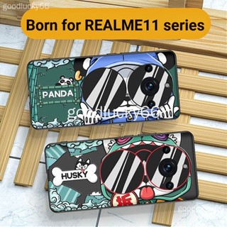 เคสโทรศัพท์มือถือ ซิลิโคน ลายการ์ตูนแพนด้าน่ารัก สําหรับ Realme 11 Pro+ realme11pro+