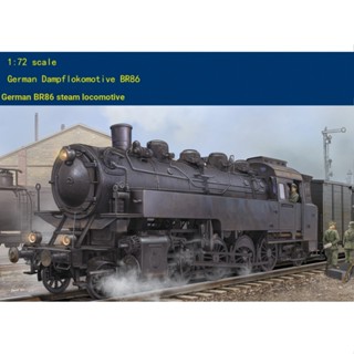 Hobby Boss 82914 โมเดลพลาสติก 1:72 German BR86 Dampflokomotive