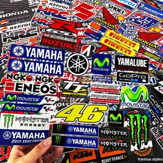 อะไหล่รถจักรยานยนต์ สําหรับ YAMAHA สติกเกอร์สะท้อนแสง 46 Rossi R1 R3 R6 MT-03 MT-07 สําหรับติดหมวกกันน็อค