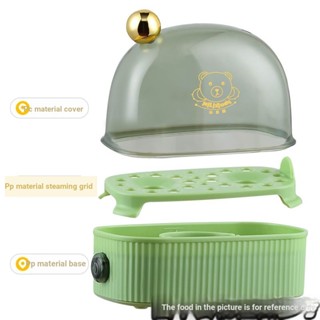 ★เครื่องทําอาหารเช้า ขนาดเล็ก★Mi Chestnut Bear เครื่องนึ่งไข่ อเนกประสงค์ ขนาดเล็ก สําหรับหอพัก