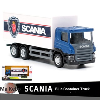 Yufeng RMZ CITY SCANIA โมเดลรถขนส่ง โลหะผสม 1: 64 ของเล่นสําหรับเด็กผู้ชาย