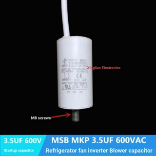 Abb ตัวเก็บประจุพัดลมอินเวอร์เตอร์ MSB MKP 3.5 UF 600V 10000h/Ki.BM MLB