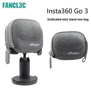 Insta360 Go 3 Mini Stand-alone กระเป๋าบอดี้ แบบแข็ง เปิดครึ่งหนึ่ง Insta360 Go 3 กระเป๋าจัดเก็บ อุปกรณ์เสริม