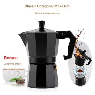 Moka pot Italian classic กาแฟชงมือ กาแฟ กาแฟ กาแฟ กาแฟ Xq