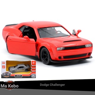 Yufeng RMZ Dodge Dodge Challenger SRT โมเดลรถยนต์อัลลอย 1: 36 ของเล่น ของขวัญ สําหรับเด็กผู้ชาย ตกแต่งรถยนต์