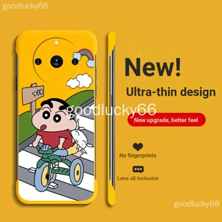 เคสโทรศัพท์มือถือ แบบบางพิเศษ กันกระแทก ลายการ์ตูนชินจัง สําหรับ Realme 11 Pro+ realme11pro+