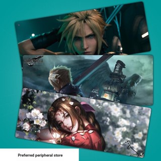 Final Fantasy 7 Remake Version แผ่นรองเมาส์ ขนาดใหญ่ สไตล์ญี่ปุ่น สําหรับเล่นเกม