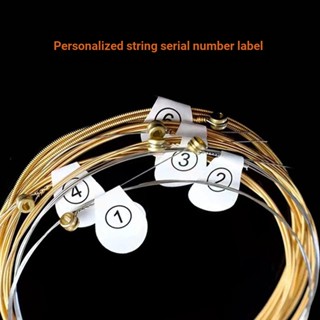 [Guitar Strings] ชุดสายกีตาร์อะคูสติก 6 ชิ้น