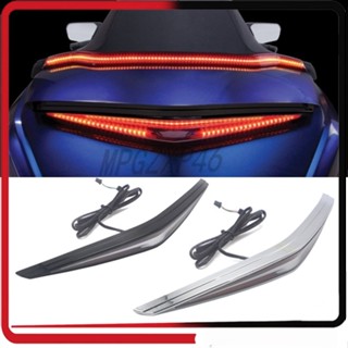 ไฟท้าย LED ดัดแปลง สีทอง สําหรับ Honda Golden Wing 1800