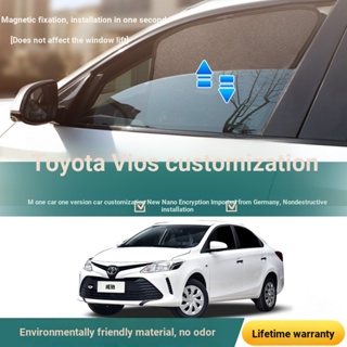 ม่านบังแดดแม่เหล็ก ฉนวนกันความร้อน สําหรับรถยนต์ Toyota Victor FS