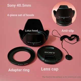 เลนส์ฮู้ด อุปกรณ์เสริมกล้อง สําหรับ Sony 16-50 40.5 เมตร A6300 6000 5100 6100