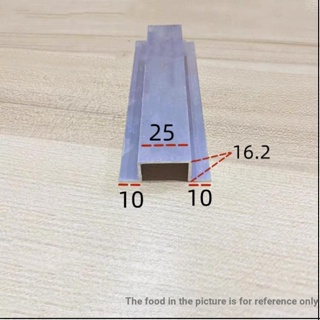 ราคาถูก แถบหนามอะลูมิเนียมอัลลอย รูปตัว U กว้าง 25 ลึก 15 10 ถอดออกได้ สําหรับตกแต่งผนังยิปซั่ม