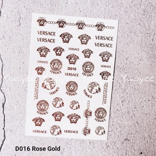 Yalayee [สติกเกอร์ติดเล็บ] の Versace Versace Laser Series สติกเกอร์กาว D016