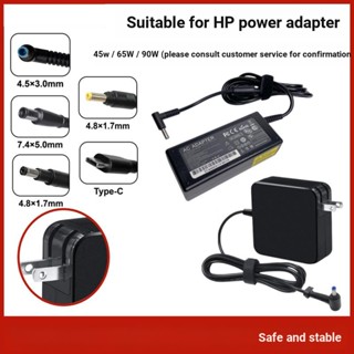 Hewlett-Packard อะแดปเตอร์ชาร์จโน้ตบุ๊ก 8/31 สําหรับ 45 w65w90w HP 19.5V3.33 HP 45W65W90W 19.5V3.33 A4.74A