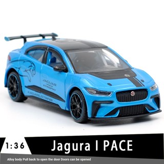 โมเดลรถยนต์ Jaguar I PACE Authorized Pure Electric Sports Car 1: 36 โลหะอัลลอยด์ ของเล่นสําหรับเด็ก