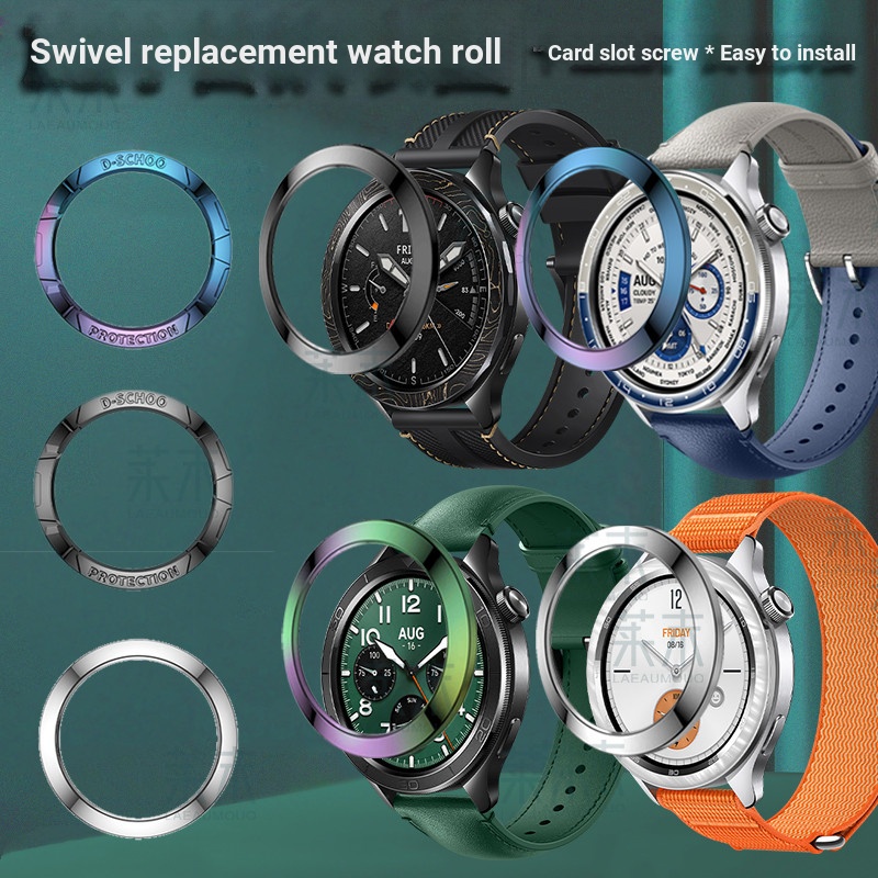 เหมาะสําหรับ Xiaomi นาฬิกา S4 Bezel Xiaomi watchs3 Bezel Xiaomi นาฬิกา S4 Bezel xiaomiwhachS3 Bezel 