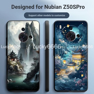 เคสป้องกันโทรศัพท์มือถือ ขอบกันกระแทก หรูหรา สําหรับ Nubia Z50S Pro Nubia z50spro NX713J