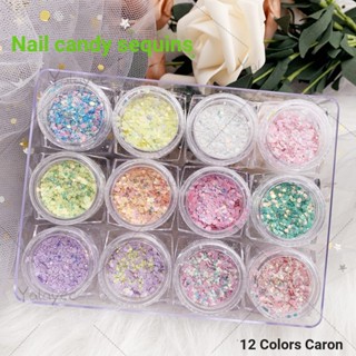 Ya Yalayee [Manicure Sequins] เลื่อม สีแคนดี้ สไตล์ญี่ปุ่น คละสี สําหรับตกแต่งเล็บ 201