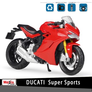 โมเดลรถจักรยานยนต์ Meritor Maisto DUCATI DUCATI Super Sports Authorized Alloy ขนาด 1:18 เหมาะกับของขวัญวันเกิด ของเล่นสําหรับเด็ก