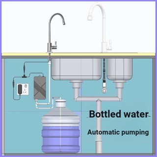 เครื่องปั๊มน้ําไฟฟ้าอัตโนมัติ แบบปั๊มน้ํา ด้านบน ดัดแปลง สําหรับห้องครัว