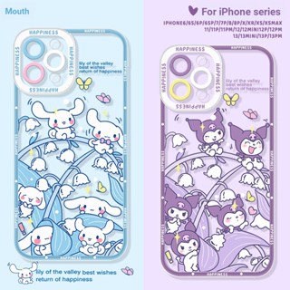 เคสโทรศัพท์มือถือ แบบใส บางพิเศษ กันกระแทก ลายการ์ตูน Kuromi Cinnamoroll น่ารัก สําหรับ Xiaomi Redmi 9 9a k20 k20 pro k30 k30s k30i k30 ultra k40 k40 pro k40 Gaming k50 note 7 8 9 10 11