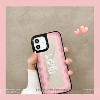 เคสโทรศัพท์มือถือกระจก กันกระแทก ลายภาษาอังกฤษ สไตล์ยุโรป อเมริกัน สําหรับ iphone 15 14 13 12 11 Pro Max