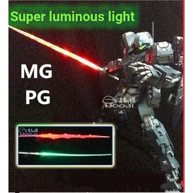 อุปกรณ์เสริมโมเดล Mini Lightsaber เหมาะสําหรับ 1/100MG/PG Luminous ดาบเลเซอร์รุ่นชิ้นส่วนฉาก