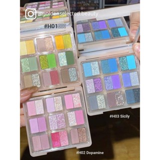 5 รูปแบบ|Holdlive Bunny Sweetheart Garden พาเลทอายแชโดว์|202318ชุดเครื่องสําอาง คอสเพลย์ Dopamine สีมาการอง แฟชั่นฤดูร้อน
