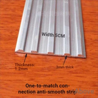 แถบอลูมิเนียม กันลื่น 1.0 เมตร สําหรับติดบันได