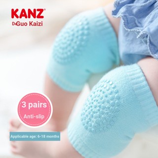 [สนับเข่าเด็ก] Kanz สนับเข่าเด็ก เรียนรู้การคลาน ฤดูร้อน เด็ก กันกระแทก เครื่องมือที่มีประโยชน์ เด็กวัยหัดเดิน ผ้าฝ้ายบริสุทธิ์ แผ่นรองข้อศอก