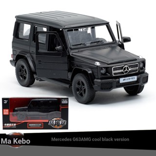 Yufeng RMZ Benz Benz BANZ G63AMG โมเดลรถยนต์อัลลอย 1: 36 แบบดึงเปิดหลัง สีดํา ของเล่นสําหรับเด็กผู้ชาย ตกแต่งรถยนต์ ของขวัญ ของสะสม