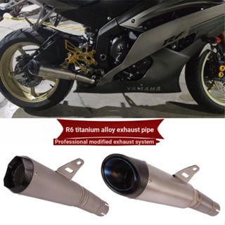 ท่อไอเสียไทเทเนียมอัลลอย R6 06-17 18 19 20 สําหรับรถจักรยานยนต์ YZF-R6