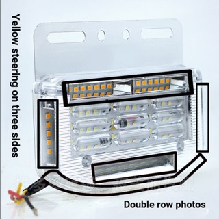 ไฟเลี้ยว 24vled สว่างมาก กันน้ํา สําหรับติดด้านข้างรถบรรทุก