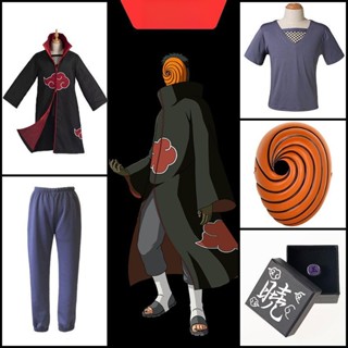 [Naruto] เสื้อแจ็กเก็ต เสื้อคลุม กางเกง หน้ากาก เครื่องแต่งกาย คอสเพลย์นารูโตะ Xiaogou Hongyun