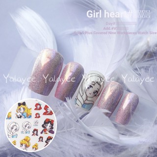 Disney Ya Yalayee [สติกเกอร์ติดเล็บ] ดิสนีย์ซีรีส์ สโนว์ไวท์ / เซเว่นคนแคระ / โฟรเซ่น