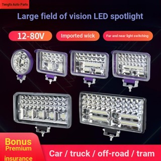 ไฟหน้า led 12V 24V 80V สําหรับรถยนต์ ยานพาหนะ วิศวกรรม